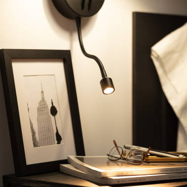 Image of Edit Kuomba Wall Light with LED Reading Light