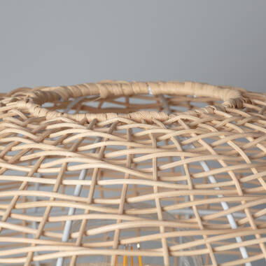 Image of Edit Ronax Rattan Floor Lamp