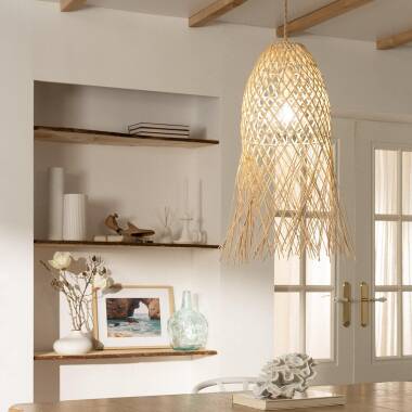 Image of Edit Majani Rattan Ceiling Pendant Light