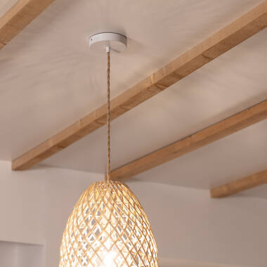 Image of Edit Majani Rattan Ceiling Pendant Light