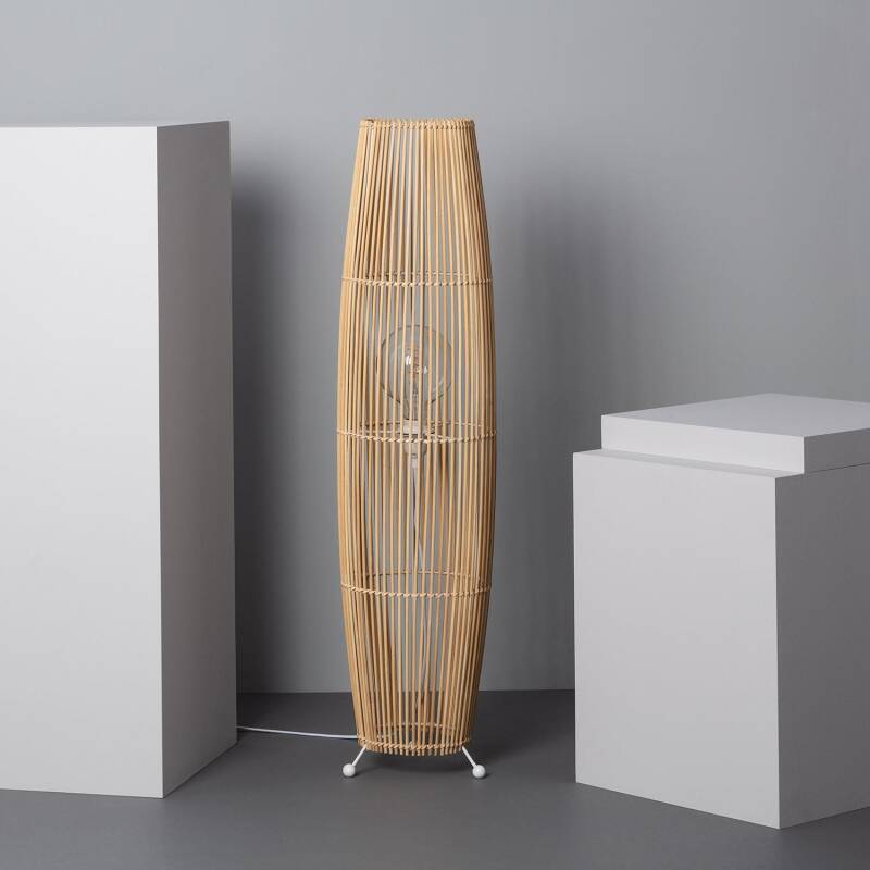 Image of Edit Komu Bamboo Floor Lamp