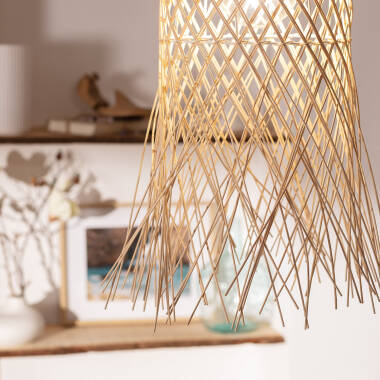 Image of Edit Majani Rattan Ceiling Pendant Light