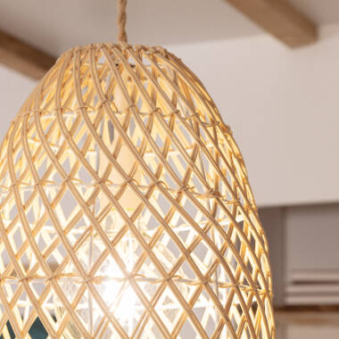 Image of Edit Majani Rattan Ceiling Pendant Light