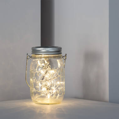 Image of Suri Jar Outdoor Solar LED Feature Light