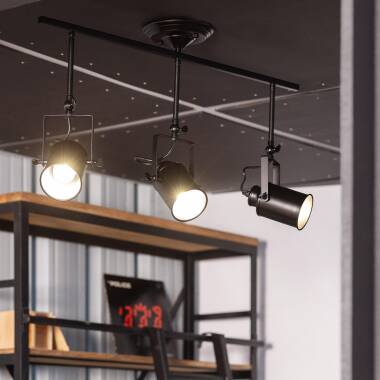 Image of Edit Kijiko 3 Light Ceiling Spotlight Bar
