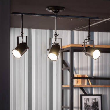 Image of Edit Kijiko 3 Light Ceiling Spotlight Bar