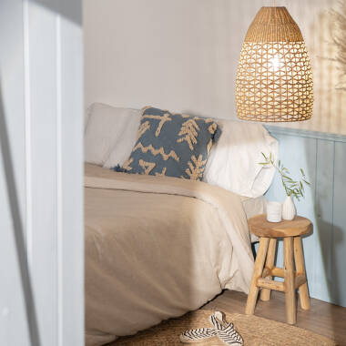 Image of Edit Jinan Rattan Ceiling Pendant Light