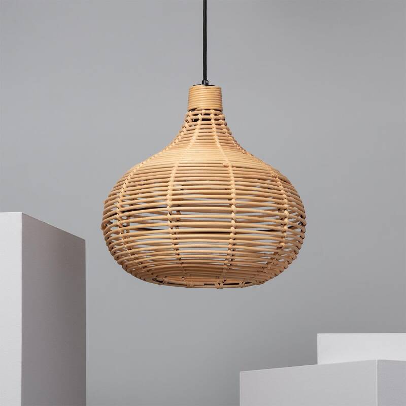Image of Edit Yantai Rattan Ceiling Pendant Light