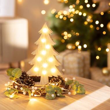 Image of Edit Battery Operated LED Christmas Tree Light