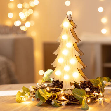 Image of Edit Battery Operated LED Christmas Tree Light