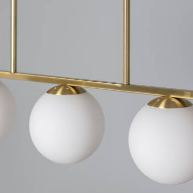 Image of Edit Boqor 5 Light Semi-Flush Bar Ceiling Pendant