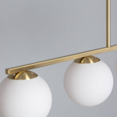 Image of Edit Boqor 5 Light Semi-Flush Bar Ceiling Pendant