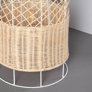 Image of Edit Rubra Bamboo Floor Lamp