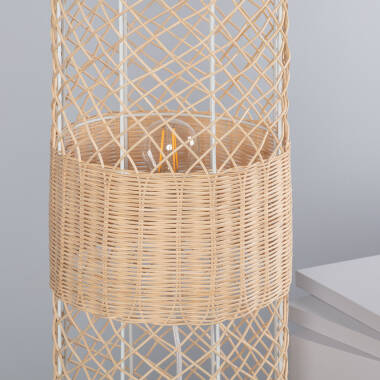 Image of Edit Rubra Bamboo Floor Lamp