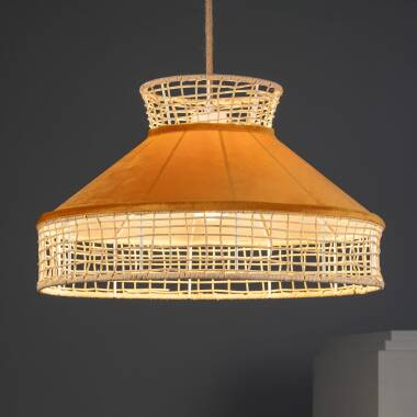 Image of Edit Longoria Rattan Ceiling Pendant