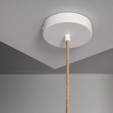 Image of Edit Longoria Rattan Ceiling Pendant
