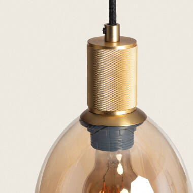 Image of Edit Tulio Glass Ceiling Pendant Light