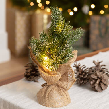 Image of Edit Pine Battery Operated LED Christmas Tree