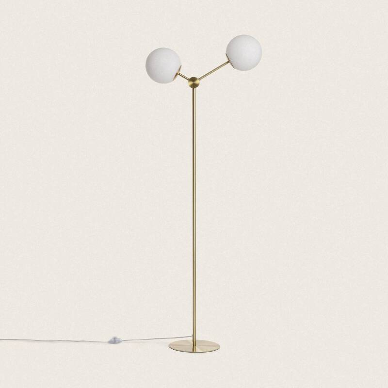 Image of Edit Moonlight 2 Light Floor Lamp