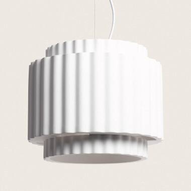 Image of Edit Colum Plaster Ceiling Pendant Light