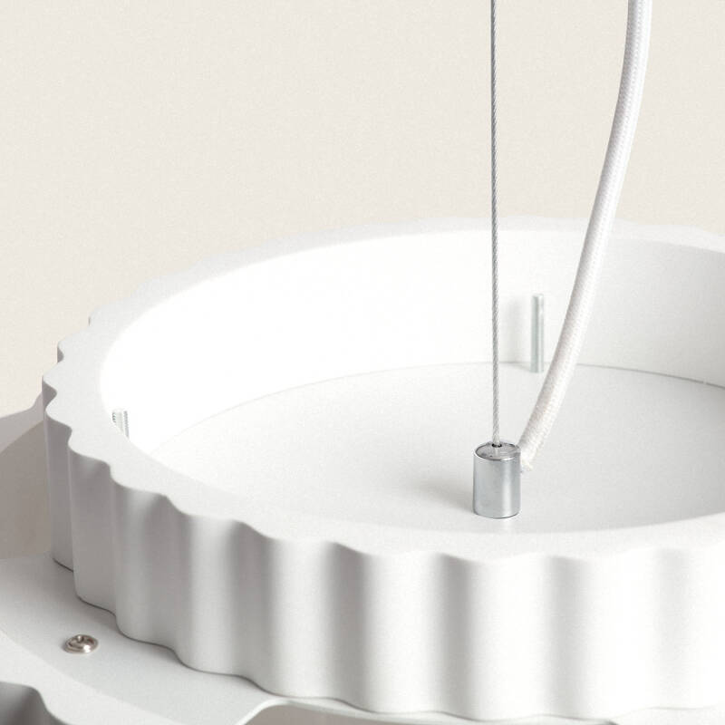 Image of Edit Colum Plaster Ceiling Pendant Light