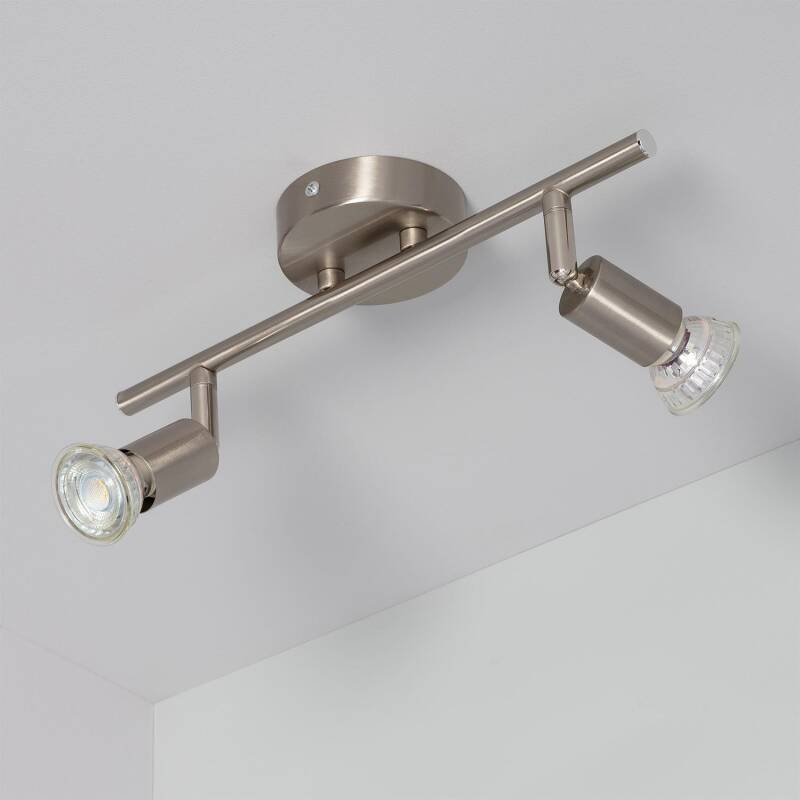 Image of Edit Oasis 2 Light Ceiling Spotlight Bar