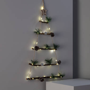 Image of Edit Woody Battery Operated LED Christmas Tree