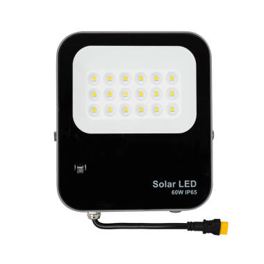 Image of 60W Solar LED Floodlight 10200lm IP65 with Remote Control
