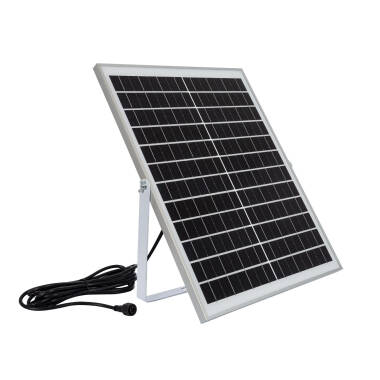 Image of 20W Solar LED Floodlight 2000lm IP65 with Remote Control