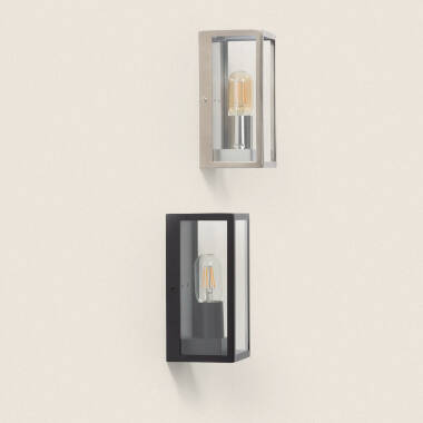Image of Edit Bibury Half Lantern Outdoor Wall Light