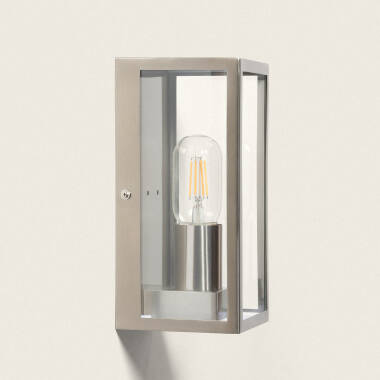 Edit Bibury Half Lantern Outdoor Wall Light