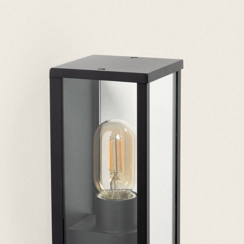 Image of Edit Mineral Half Lantern Outdoor Twin Wall Light