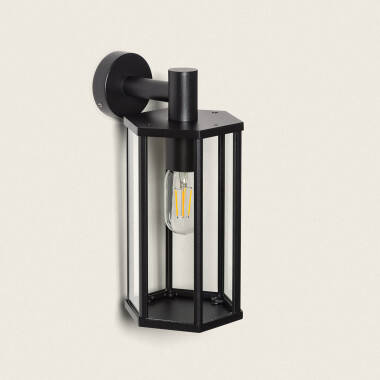 Image of Edit Olive Outdoor Hanging Lantern Wall Light