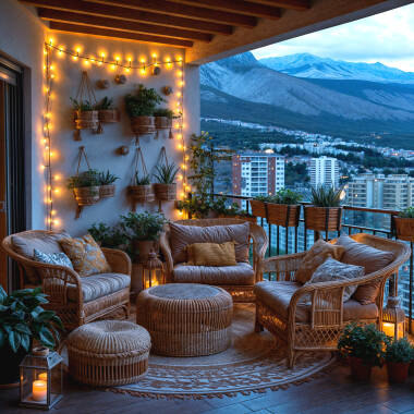 Image of 4M Suri Lasan Solar LED String Lights