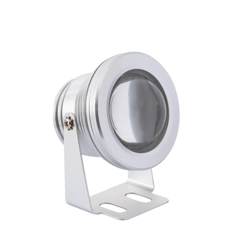 Image of Edit 7W 12V LED Surface Garden Spotlight IP67 - Chrome