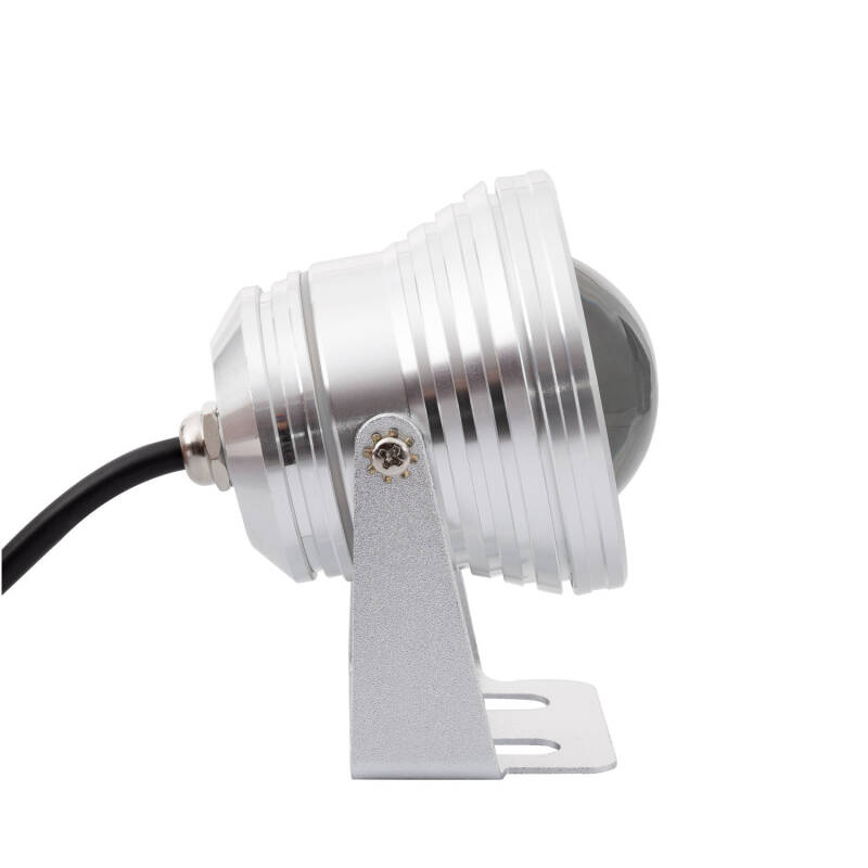 Image of Edit 7W 12V LED Surface Garden Spotlight IP67 - Chrome