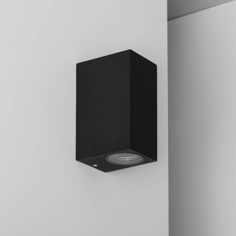 Image of Edit Miseno Outdoor Up & Down Wall Light - Black