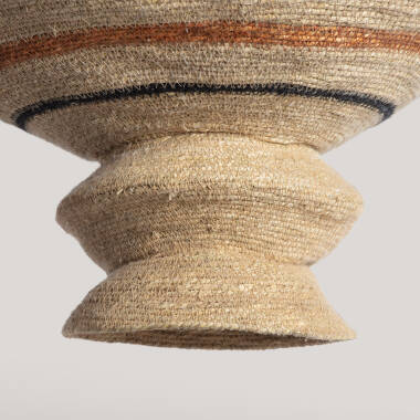 Image of Iluzzia Sohan Fabric Ceiling Pendant Light