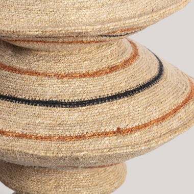 Image of Iluzzia Sohan Fabric Ceiling Pendant Light