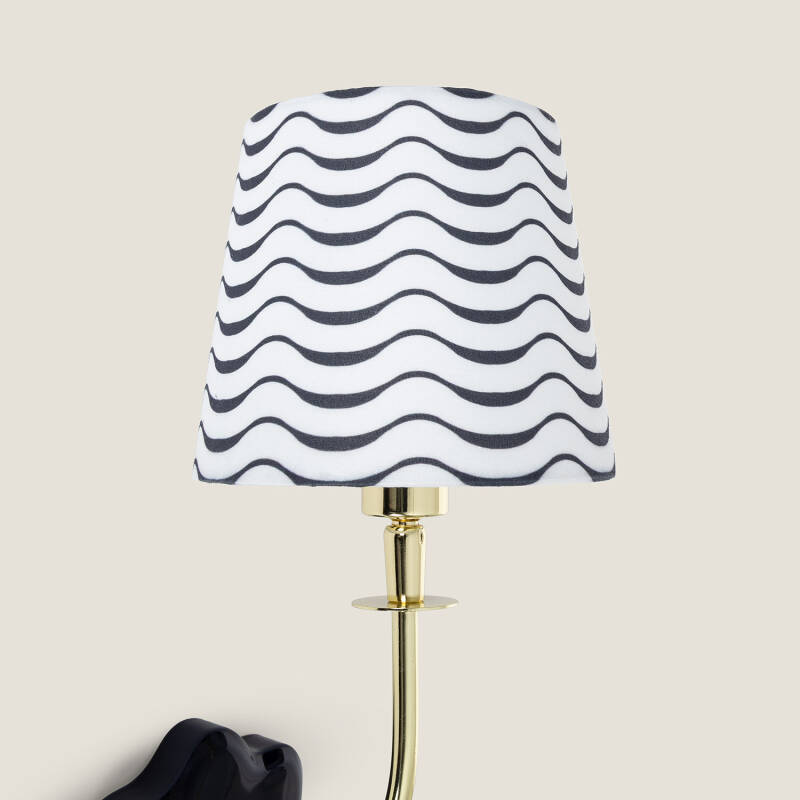 Image of Wisteria Meirion Ceramic Wall Light