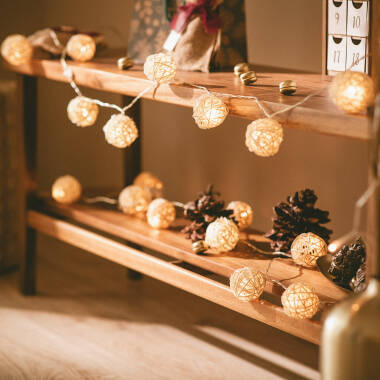 Image of Edit Bhala 1.6M Battery Operated LED String Lights - 10 Lights