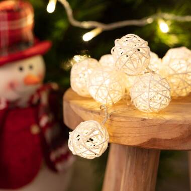 Image of Edit Bhala 1.6M Battery Operated LED String Lights - 10 Lights