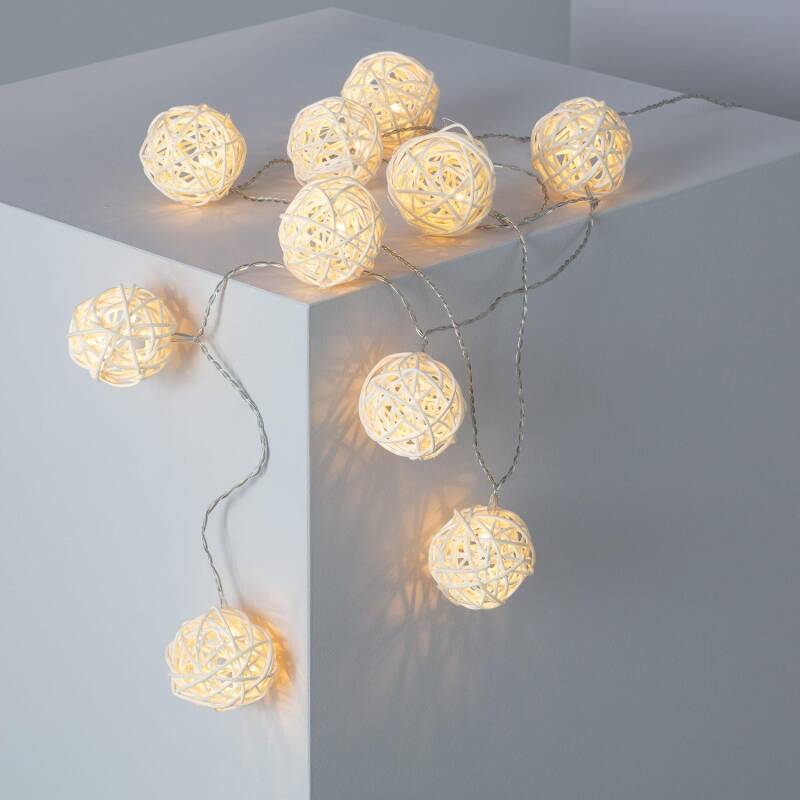 Image of Edit Bhala 1.6M Battery Operated LED String Lights - 10 Lights