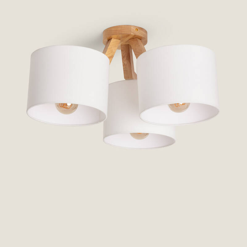 Image of Edit Cedar Semi-Flush Ceiling Light