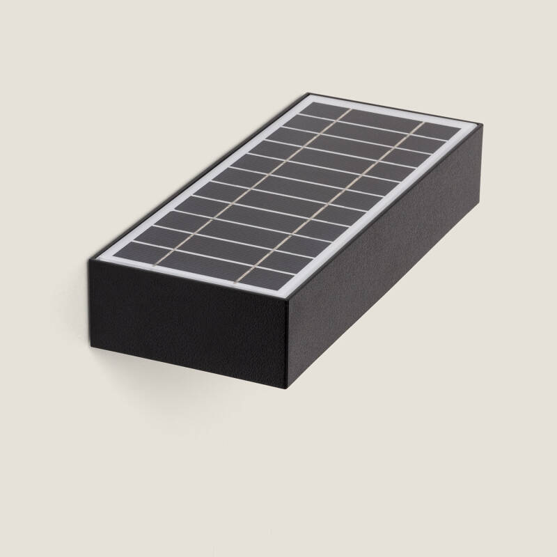 Image of Suri Karl Solar LED Outdoor Flush Wall Light with PIR Sensor