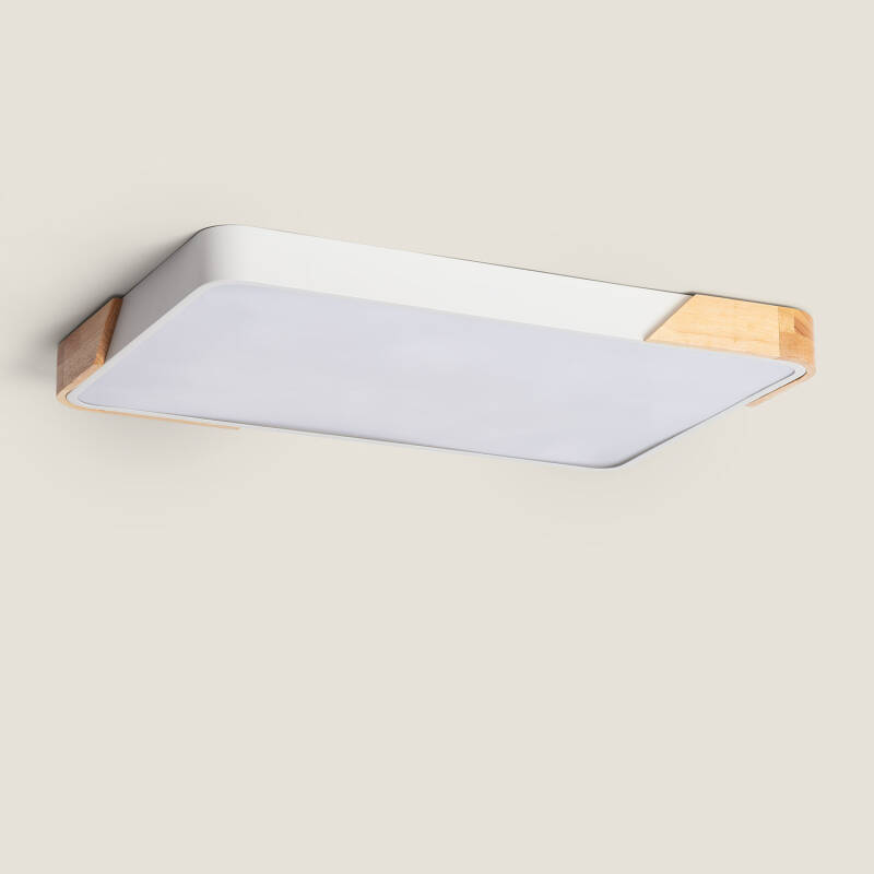 Image of Edit Dari Rectangular 30W Selectable LED Flush Ceiling Light
