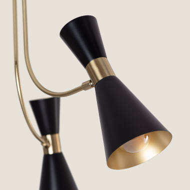 Image of Edit Jigger 3 Arm Semi-Flush Ceiling Light