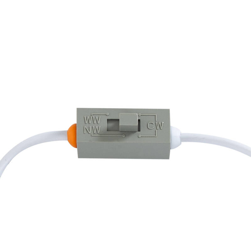 Image of Slim Round 10W Microprismatic Selectable LED Downlight Cutout 110mm LIFUD Driver