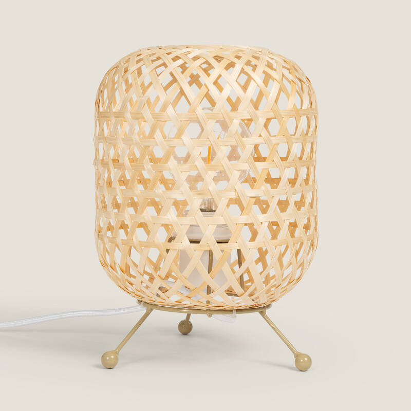 Image of Edit Chia Bamboo Table Lamp