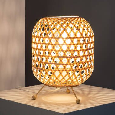 Image of Edit Chia Bamboo Table Lamp